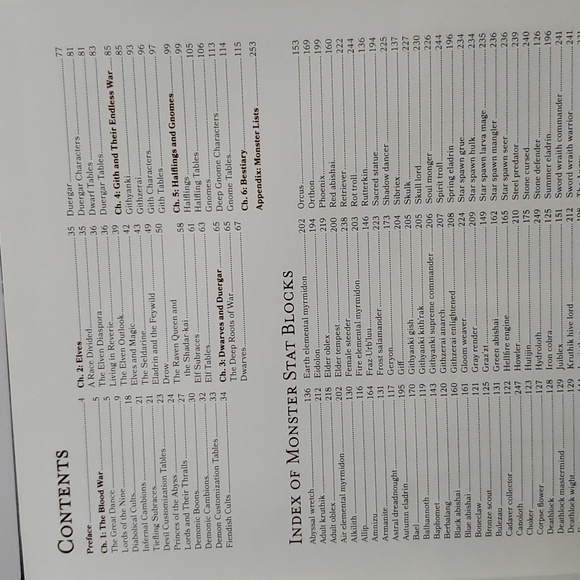 ⭐️ Dungeons & Dragons Mordenkainen's Tome of Foes Hardcover Book First Edition - Picture 6 of 10